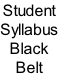 Student Syllabus Black Belt